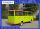 Automobile turistica elettrica verde con bus facente un giro turistico a porta chiusa/elettrico dei semi fornitore