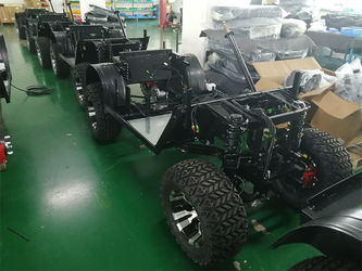 Guangzhou Langjie Electric Vehicle Co., Ltd. linea di produzione in fabbrica