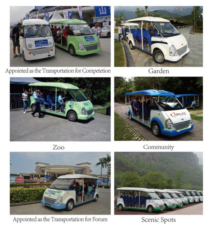Automobile turistica elettrica movente liscia popolare per il trasporto del passeggero 0