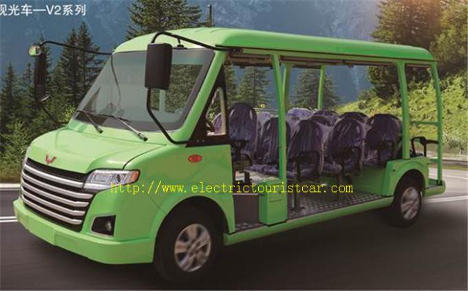 Un bus facente un giro turistico elettrico di 18 sedili, bus di navetta della scuola con le porte 30 km/ora 0