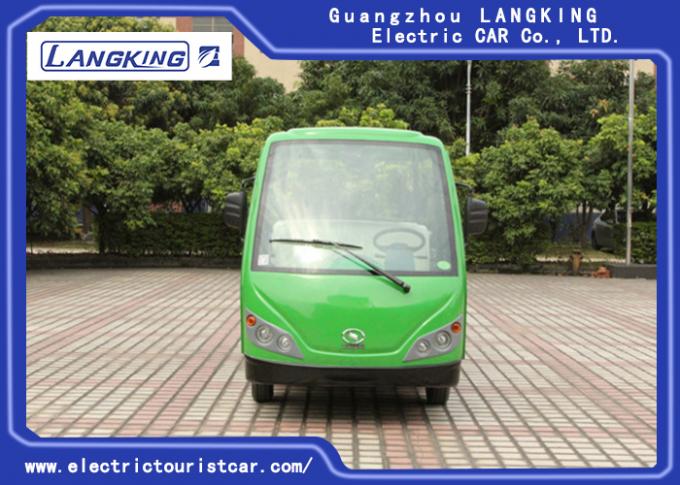 8 abilità rampicante del bus di giro dell'automobile turistica elettrica verde di Seater mini 18% 0