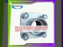 Sistema di sterzo per auto elettrica doppia parte di riparazione del mozzo anteriore per carrelli da golf carrelli da club ricambi elettrici