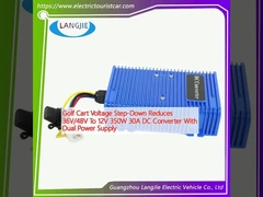 Passaggio in basso della tensione del carrello da golf riduce da 36V/48V a 12V 350W 30A Converter DC con doppia alimentazione