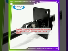 Assemblaggio dell'albero della colonna di sterzo Sostituzione per carrelli da golf EZGO RXV G&E del 2008-UP # 608117