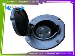 Sottile di ricarica circolare nera EAGLE Tour Bus