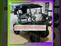 Club Car Precedent Golf Cart AC Motor 2 posti Golf Electric Car Con Batteria Per Resort Car