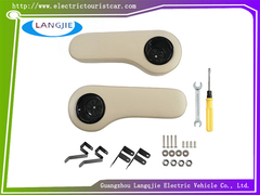 Componenti per auto da golf Club Auto Sedile posteriore Appoggio braccio con portatazze