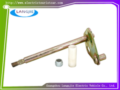 Acceleratore per auto da golf con collegamento a staffa pivotante