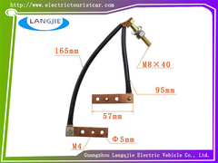Il filo di rame per spazzole di carbonio del motore elettrico viene utilizzato per i componenti del carrello da golf EZGO e del carrello da turismo