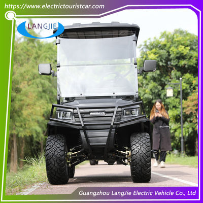 Un buon prezzo. Motore a corrente alternata 4 posti Auto elettrica da golf Colore personalizzato Carrozze da caccia da golf Max.velocità 40km/h in linea