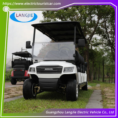 Un buon prezzo. Bianco colore 48V 5KW AC Motor Electric Golf Carts con 8 posti facile da gestire in linea