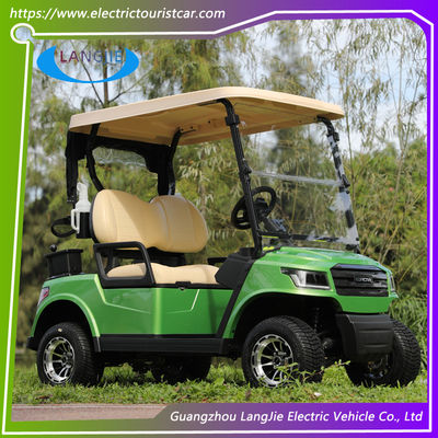 Un buon prezzo. Potente auto elettrica da golf 2 posti con motore a corrente alternata 48V 4KW Low Speed Golf Car in linea