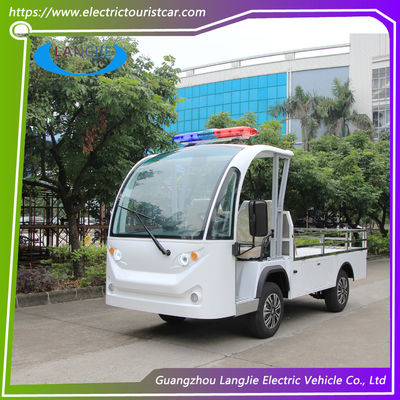 Un buon prezzo. 0.9 tonnellate di capacità di carico 2 persone mini camion elettrico con tetto 5KW motore potente a sinistra in linea