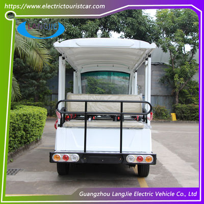 Un buon prezzo. 14 posti Veicoli elettrici a bassa velocità AC 72V 7.5KW 4 ruote Carro elettrico da golf per auto di villeggiatura in linea