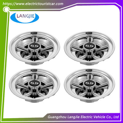 Un buon prezzo. 8 pollici golf cart coperture ruote per EZGO Club auto Yamaha parti di installazione set di 4 in linea