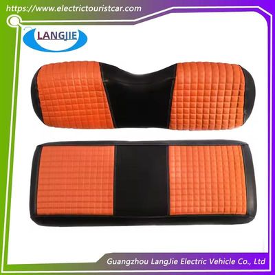 Un buon prezzo. Golf Car Club Auto Seat Cover cuoio schienale Orange Seat Cover in linea