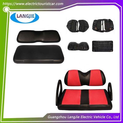 Un buon prezzo. Club Car Golf Car Club Car Precedent Copertura in pelle rossa per sedili anteriori e posteriori in linea