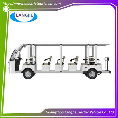 Un buon prezzo. 17 posti Auto elettrica Tour Motore a corrente alternata 72V Tempo di ricarica 8 ~ 10h Per noleggio auto turistica in linea