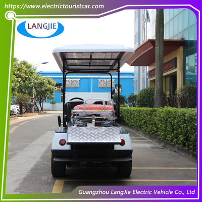 Un buon prezzo. 2 posti + 1 letto Multi passeggeri Ambulanza elettrica 48V AC Motor For Park in linea