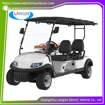 Un buon prezzo. 2 posti + 1 letto Carrozze da golf elettriche con motore a corrente alternata 5 kW Ambulanza elettrica per l'ospedale in linea