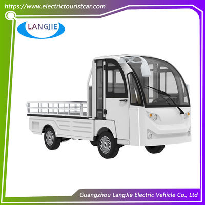 Un buon prezzo. Bianco furgone da consegna elettrico da 2 posti da 5 kW con controllore del motore AC per resort e hotel in linea