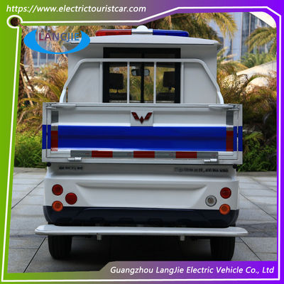 Un buon prezzo. 4/5 di dimensione elettrica di Electric Cargo Van With Customized del contenitore del contenitore di carico del ferro della pattuglia della polizia dei sedili in linea