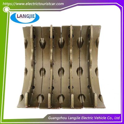 Un buon prezzo. 4 set di cuoio per le pastiglie dei freni adatti per i pezzi di ricambio del carrello da golf EZGO TXT in linea