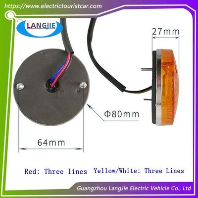 Un buon prezzo. Fanale posteriore a LED Marshell con diametro di 8 cm, luce di svolta e retromarcia per auto da turismo e pattugliamento in linea