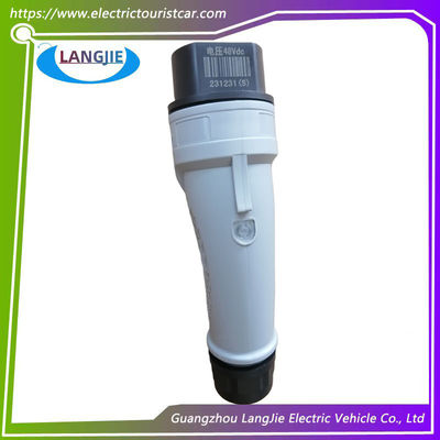 Un buon prezzo. Automobile elettrica da turismo Automobile da pattuglia LVTONG di alta qualità 48V Testa di ricarica originale in linea