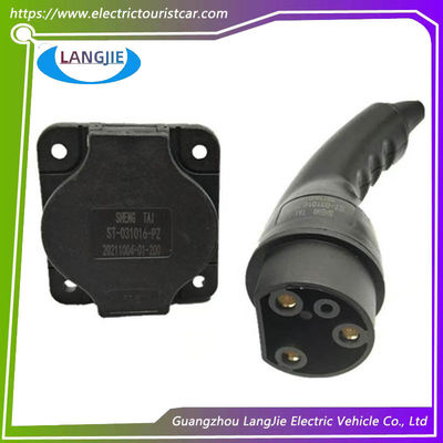 Un buon prezzo. Spina e presa di ricarica per auto turistiche a quattro ruote LVTONG Cavo di ricarica per golf cart 0-220V Universale in linea