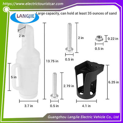 Un buon prezzo. EZGO Accessori per Carrello da Golf Elettrico Staffa Bottiglia di Sabbia Set Viti in linea
