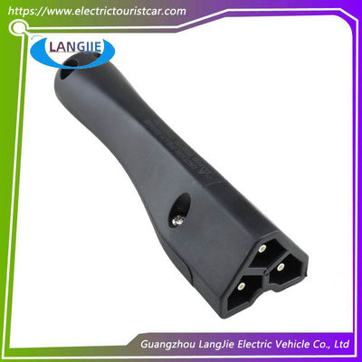 Un buon prezzo. Spina caricabatterie per golf cart EZGO TXT RXV, connettore a 3 pin 48V con maniglia triangolare in linea