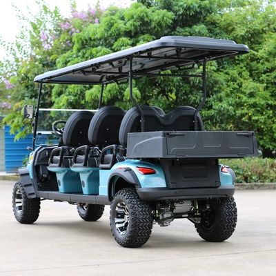 Un buon prezzo. 6 Seats Electric Golf Cart With 10-Inch Multimedia Screen Q235 High-Strength Chassis And 510kg Max Loading in linea