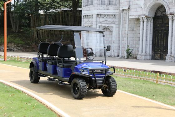 Un buon prezzo. 48V Electric Golf Cart with 70-80km Range 18-40km/h Max Speed and 510kg Max Loading for Golf Courses and Tourist Resorts in linea