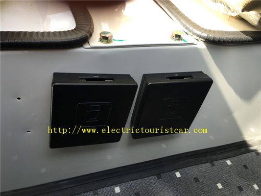 Resort Car 5 Passenger Electric Sightseeing Bus Modello Motore elettrico 48v RWD Drive