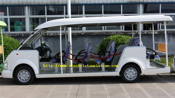Carretti di golf elettrici del multi passeggero su ordinazione, combustibile gassoso elettrico del bus dell'auto-navetta