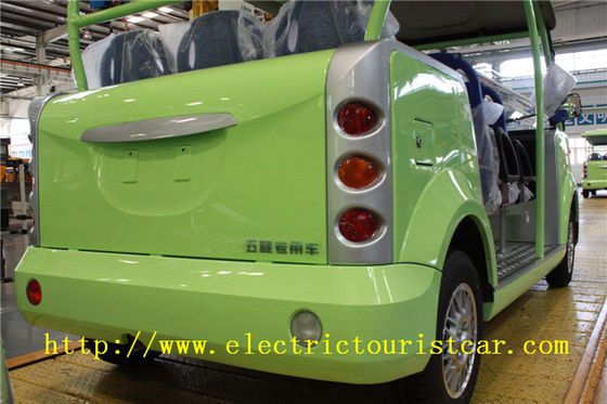Carretti di golf elettrici del multi passeggero su ordinazione, combustibile gassoso elettrico del bus dell'auto-navetta