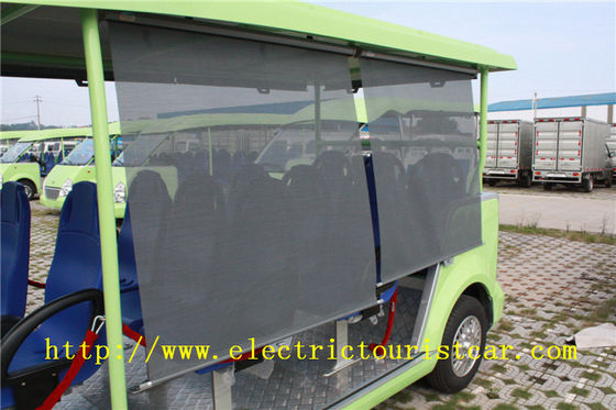 Bus di navetta della benzina turistica elettrica dell'automobile del campo da giuoco piccolo con il parabrezza del tetto