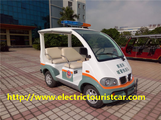 Motore molle di CC di Seat 48V/3KW della pattuglia della polizia di /Golf dei passeggeri elettrici dei carretti quattro per l'aeroporto/scuola
