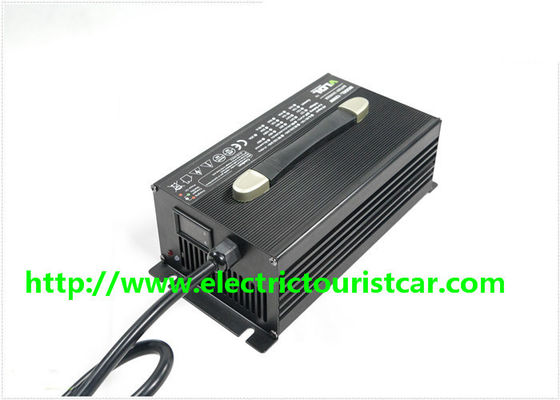 Caricatore classico 48V 25A 260*150*90 millimetro accumulatore per di automobile elettrica dell'alloggio nero