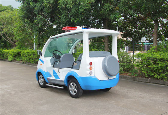 Automobile elettrica blu/bianca di golf con i sedili di vetro di fibra di Toplight 4 per la località di soggiorno