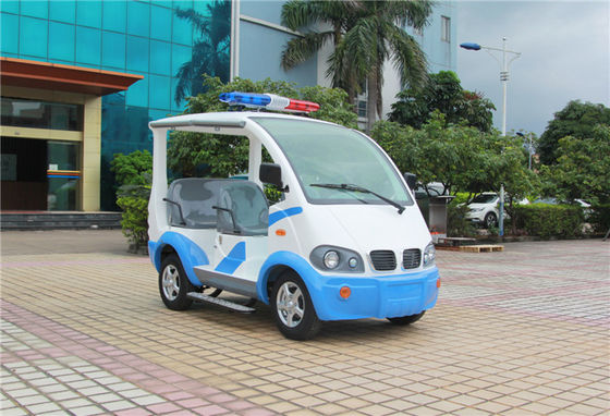 Automobile elettrica blu/bianca di golf con i sedili di vetro di fibra di Toplight 4 per la località di soggiorno