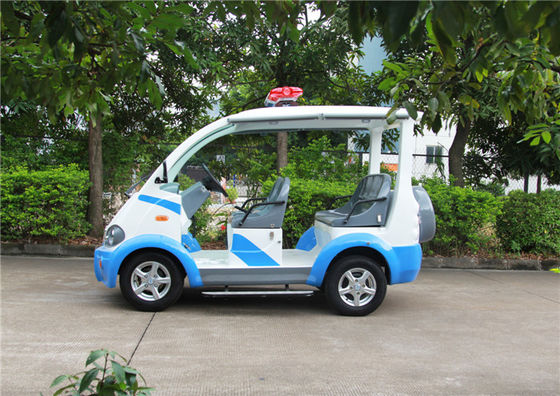 Automobile elettrica blu/bianca di golf con i sedili di vetro di fibra di Toplight 4 per la località di soggiorno