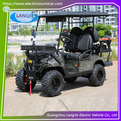 Carrello da golf elettrico a quattro posti personalizzabile, carrello da golf a batteria