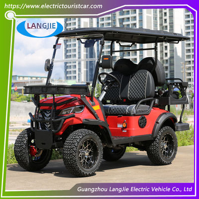 Carro da golf elettrico a 4 ruote 4 posti Resort Car AC Motor Electric Car Tour per hotel
