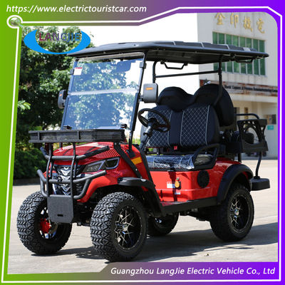 Carro da golf elettrico di design classico 4 posti AC Motor Carro da golf confortevoli posti per hotel