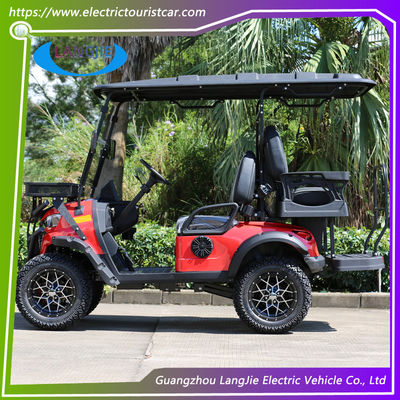 Carro da golf elettrico di design classico 4 posti AC Motor Carro da golf confortevoli posti per hotel