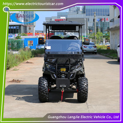 2+2 posti auto da club elettrica batteria golf carrello da caccia con DOT