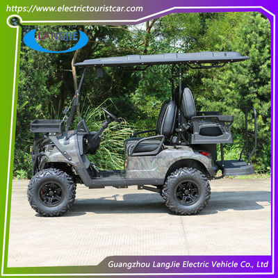 Carro da golf elettrico legale 4 posti Motorato a corrente alternata a 5 kW Carro da caccia off road