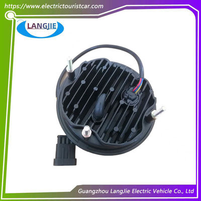 Lumiera a LED a testa rotonda nera Far per carrelli da golf Marshel